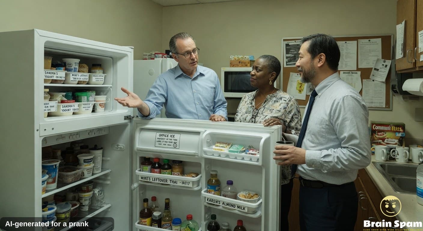 BREAKING EXCLUSIVE: SAMMY LIDDELL'S ICE LABELING QUESTION ROCKS THE OFFICE FRIDGE WORLD